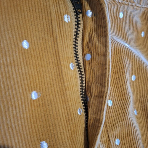 Cotton corduroy skirt TU mustard-yellow size 50-52 like new