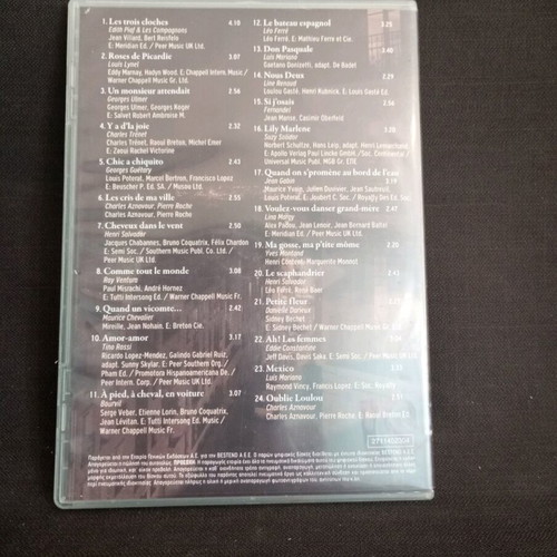 French Song Anthology DVD like new