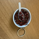 Fasolada keychain new, brown