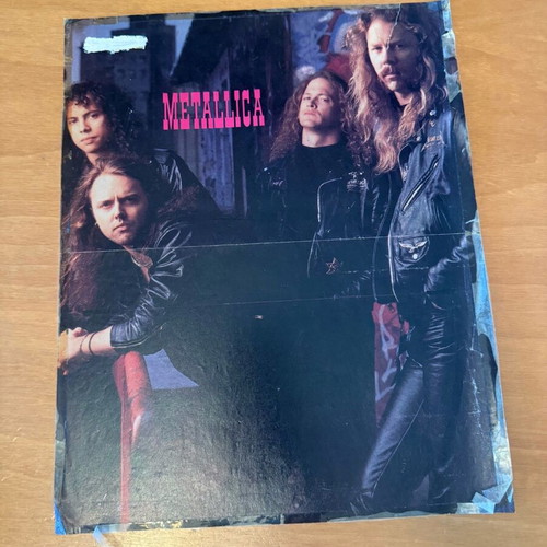 Metallica small poster used