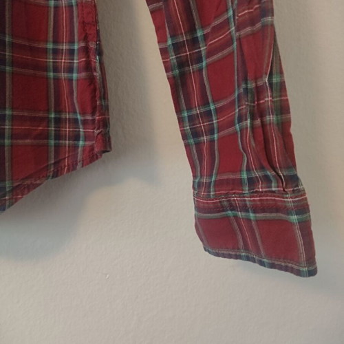 Benetton Checked Shirt For Girls Like New, Multicolor