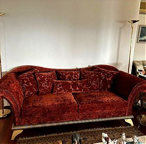Βελούδινος Καναπές (Αντικέ) — 2,50 x 90