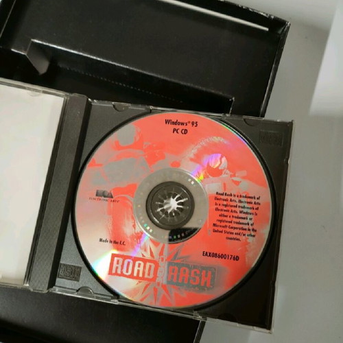 Road Rash EA Classics PC game used, big box English Windows
