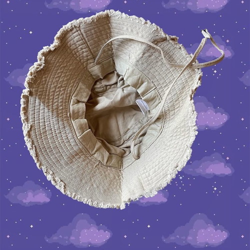 Jacquemus bucket hat new, beige, one size
