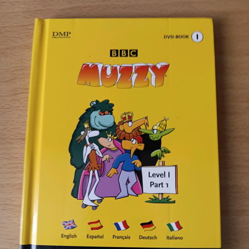 Muzzy BBC Language Learning Method new, Level 1 - Part 1 with DVD and book
