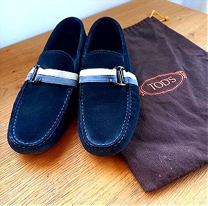 Tod's suede loafers