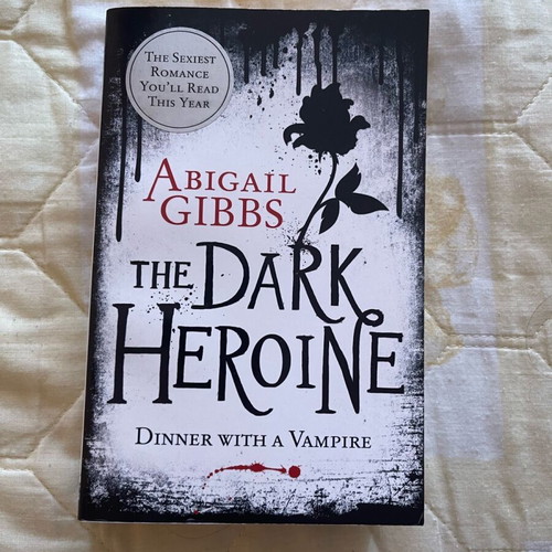 Dinner with a Vampire by Abigail Gibbs like new, first book in The Dark Heroine series