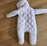 Baby jumpsuit coat like new, nude color