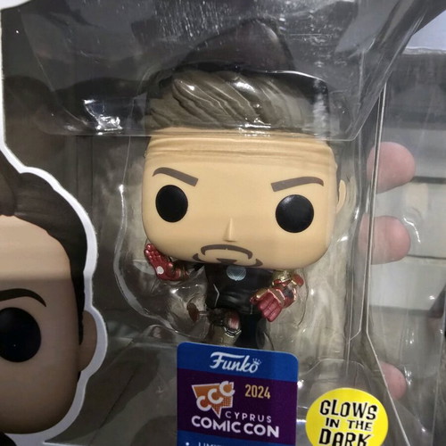 Funko POP Tony Stark The Infinity Saga Cyprus Comic Con Limited Edition brand new