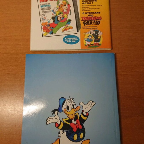 Donald Duck and Mickey Mouse comic pack like new