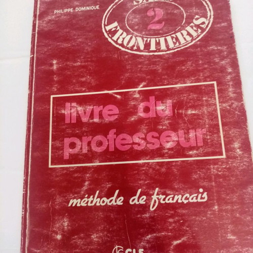 Sans Frontieres 2 Livre du Professeur French Method 1984 new