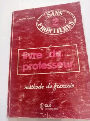 Sans Frontieres 2 Livre du Professeur French Method 1984 new