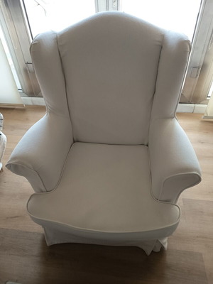 Armchair with cover like new