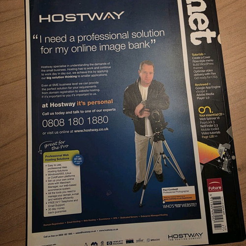 Net Magazine UK 2008 like new collectable