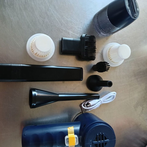 Cordless handheld vacuum with many accessories, new