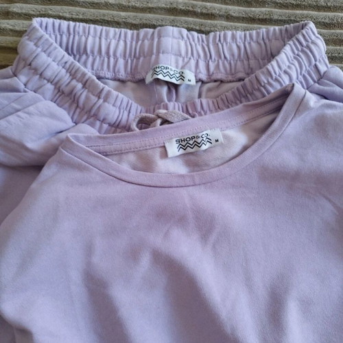 Shop & Co tracksuit set like new, lilac, size Medium