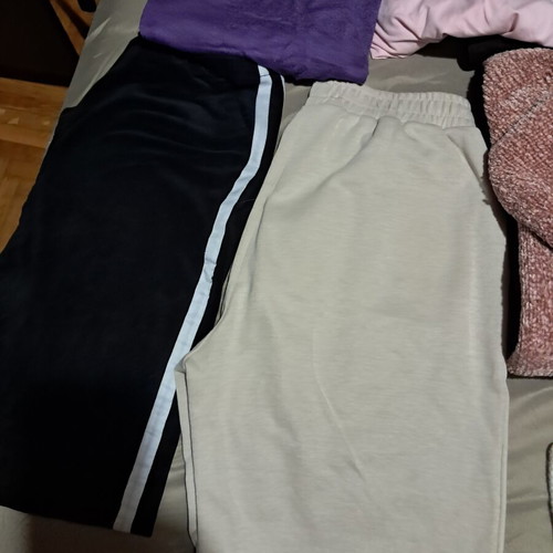 Women's clothing bundle M-L, winter sweaters, evening tops, new windbreaker jacket, pants