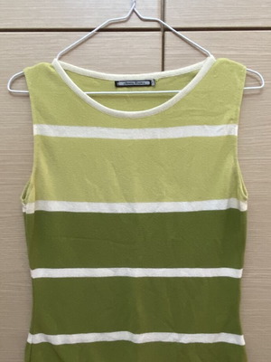 Anna Riska knitted shirt S like new, green
