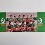 Aris 80's Basketball & Levadiakos Poster used, double-sided