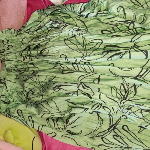 Summer skirt new, waist 30, mint and black color