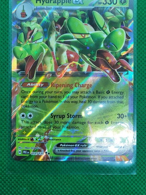 Hydrapple ex- 011/131 Prismatic Evolutions Pokémon Card καινούργιο