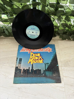Disco Rock Machine Living For The City LP like new, rock