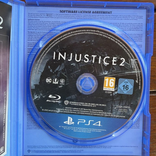 Injustice 2 PS4 game, action