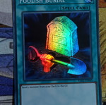 Foolish Burial Super Rare κάρτα Spell Yu-Gi-Oh!
