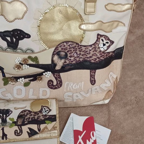 Braccialini bag used with wallet, collectible
