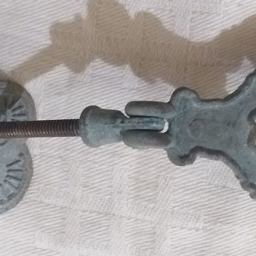 Brass hardware items used, collectible set