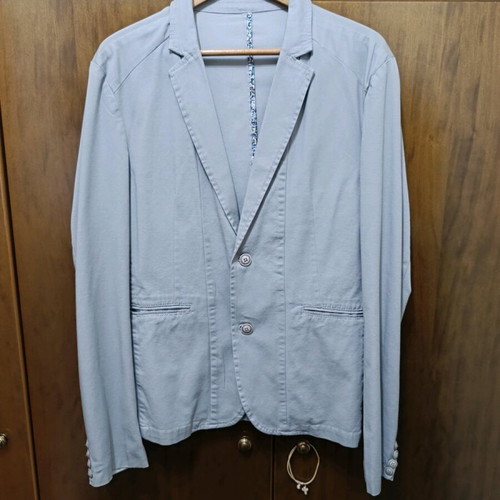 Men's jacket gray like new, sizes M and L
