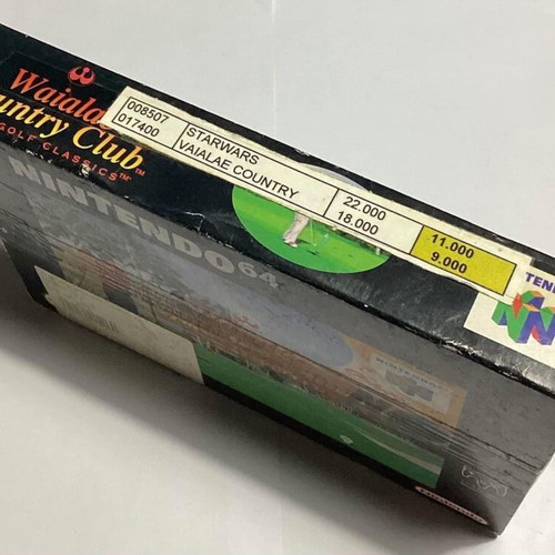Nintendo 64 Waialae Country Club True Golf Classics new, factory sealed
