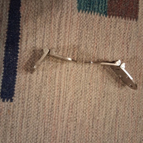 Metalor sewing machine type hinge, pack of 2