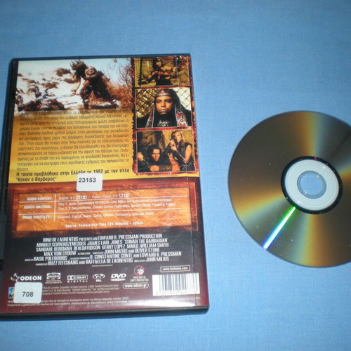 Conan the Barbarian DVD used, fantasy with subtitles