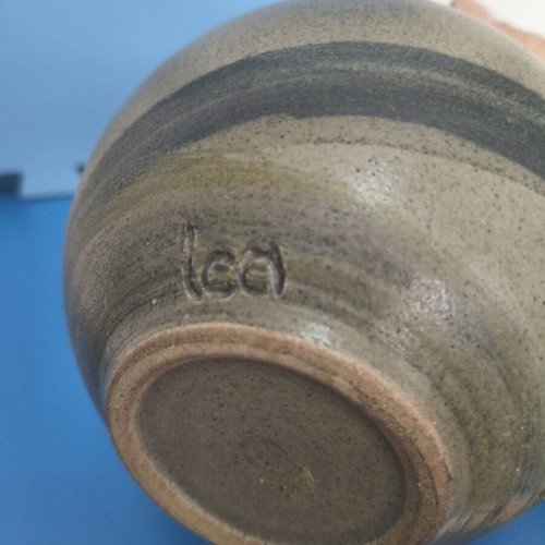 Lea stoneware wheel-thrown vase by Anna Leandersson