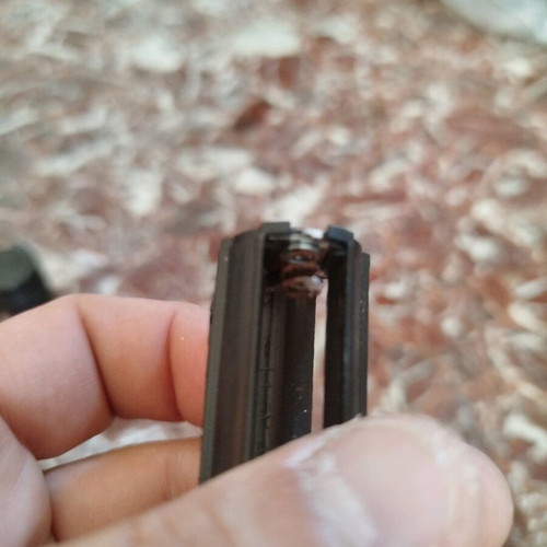 Kodak flashlight used, rusted battery compartment