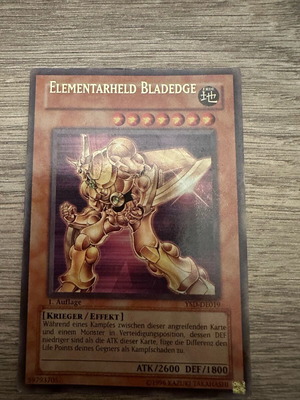 Elemental hero κάρτα μεταχειρισμένη, γερμανική με δωρεάν common κάρτα