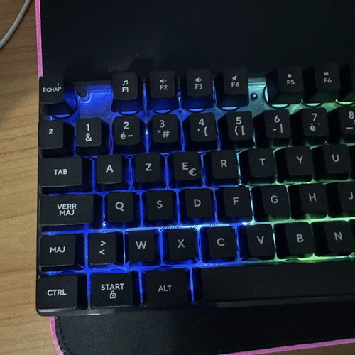 XTRUST Azor Illuminated Gaming Keyboard brand new, French layout