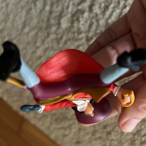 Peter Pan and Captain Hook Disney figures like new