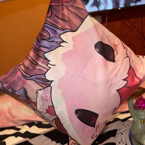 Poro decorative pillowcase League of Legends like new