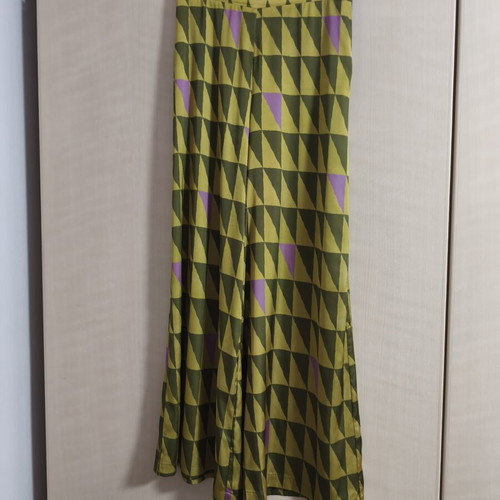 Moutaki wide-leg pants like new, colorful, size M