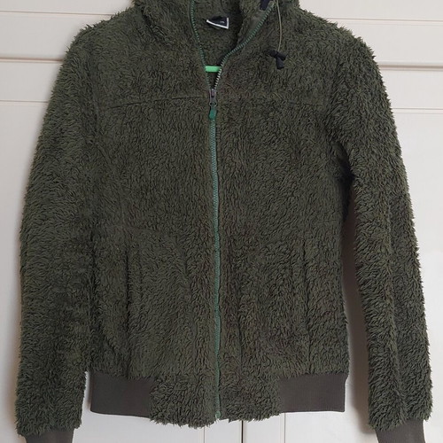 North Face women's jacket green, like new, size medium