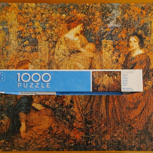 Thomas Edwin Mostyn The Child puzzle MB 1000 pieces