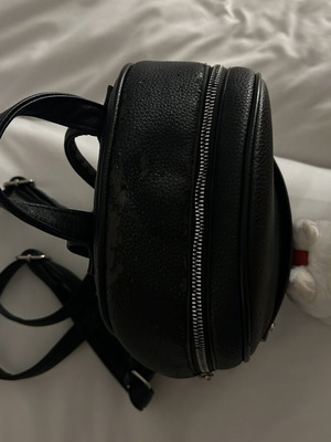 Black shoulder backpack bag