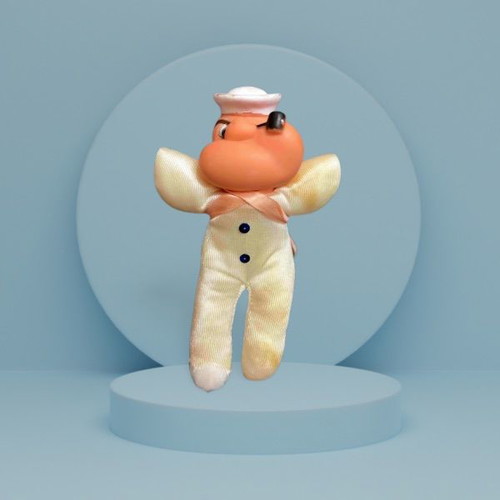 Popeye figure used, old plush, rare