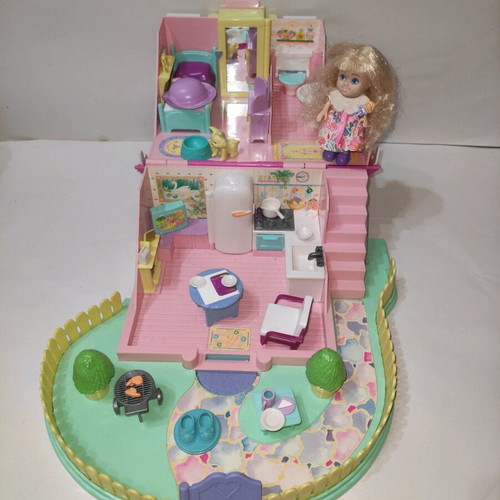 Polly Pocket Lucy Locket Dream Cottage Bluebird 1994 like new
