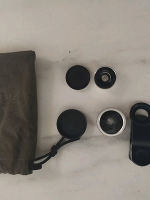 Fish Eye and Macro Lens for Cameras and Mobile, new