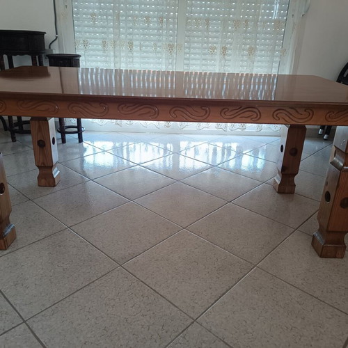 Furniture set like new including wardrobe, bed, table, drawers, sofa, and cabinet