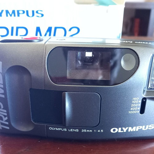Olympus Trip MD2 35mm f/4.5 compact film camera new
