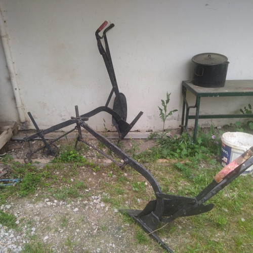Plow used, needs painting